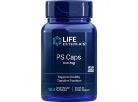 Life Extension PS Caps (Phosphatidylserine) 100mg, 100 vege capsules